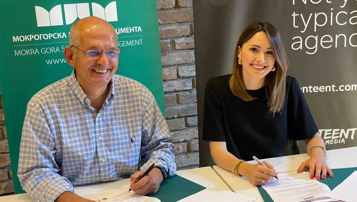 Konteent Media novi strateški partner Mokrogorske škole menadžmenta