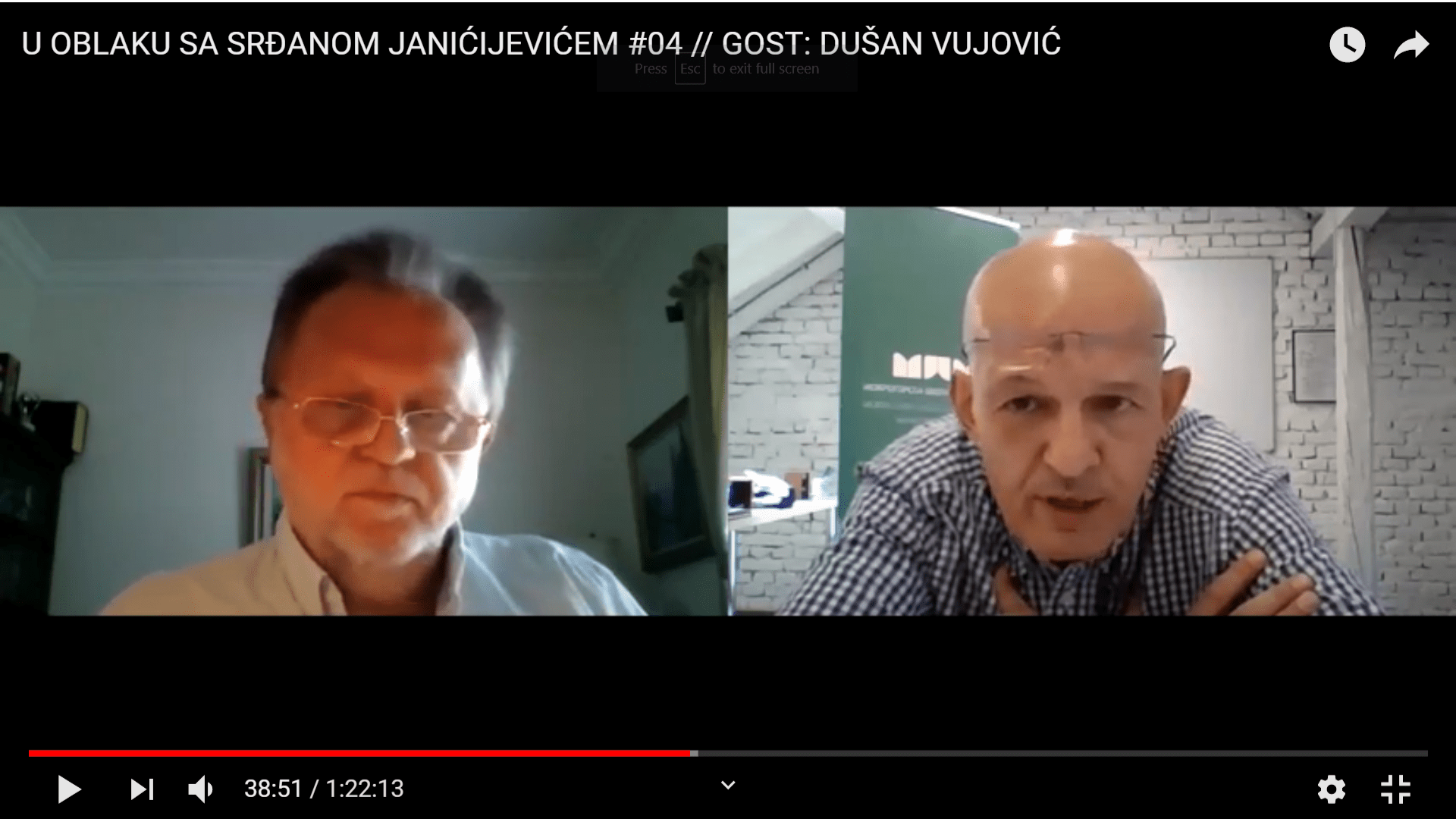 VIDEO: U OBLAKU SA SRĐANOM JANIĆIJEVIĆEM #04 // GOST: DUŠAN VUJOVIĆ