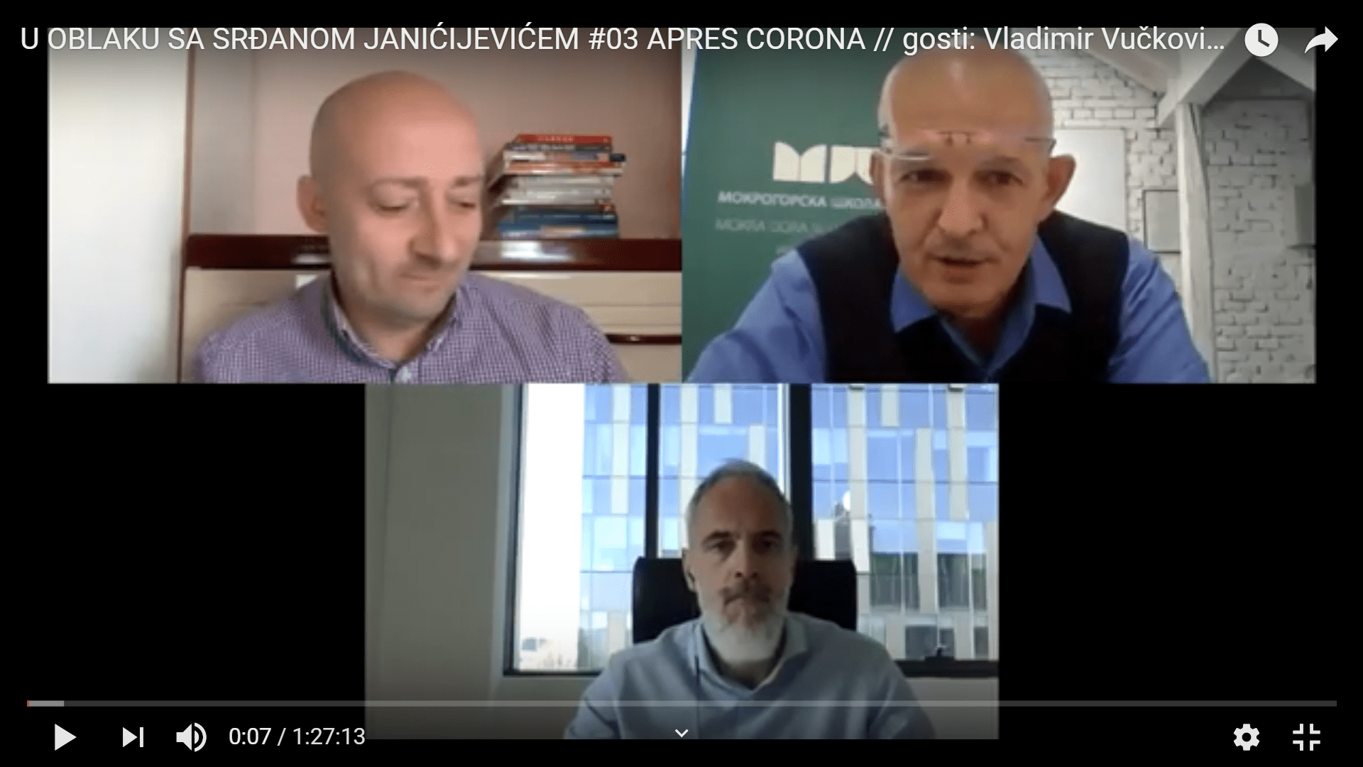 VIDEO: U oblaku sa Srđanom Janićijevićem #03 // Gosti: Vladimir Vučković i Mihailo Janković