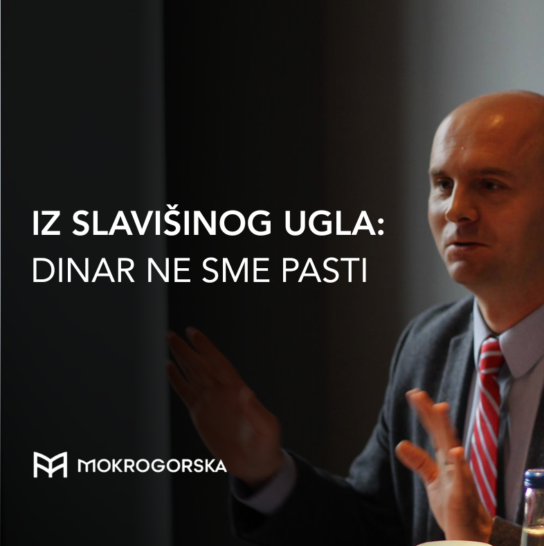 Iz Slavišinog ugla: Dinar ne sme pasti